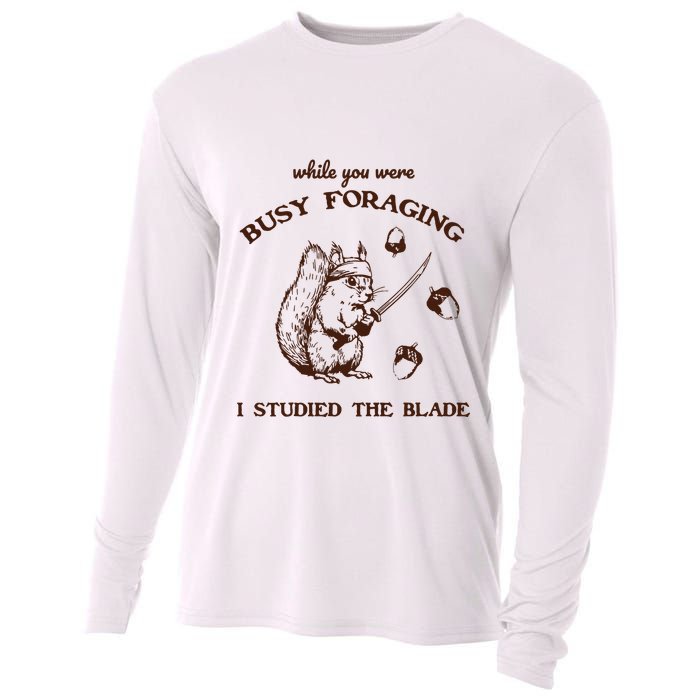 While You Were Busy Foraging I Studied The Blade Retro Cooling Performance Long Sleeve Crew