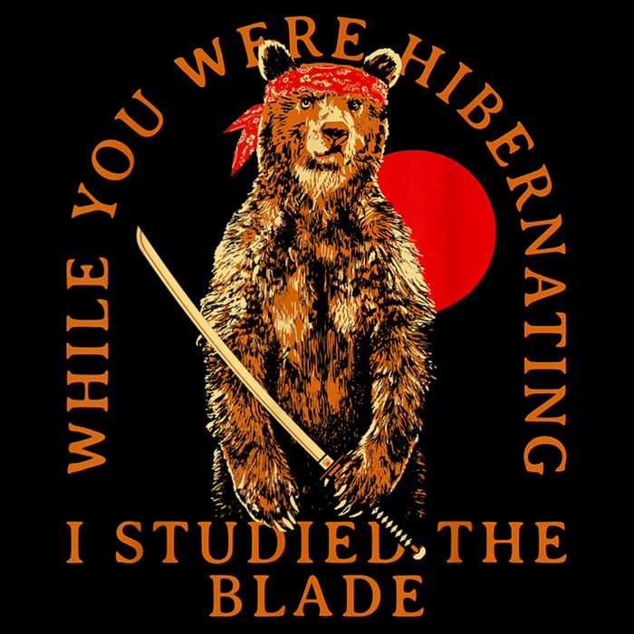 While You Were Hibernating I Studied The Blade Bear Samurai Daily Commute Backpack