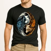 Wolf Yin Yang Cooling Performance Crew T-Shirt