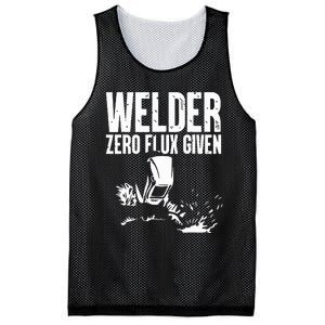 Welder Zero Flux Given Flame Metalsmith Fabricator Mesh Reversible Basketball Jersey Tank