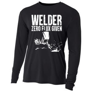 Welder Zero Flux Given Flame Metalsmith Fabricator Cooling Performance Long Sleeve Crew