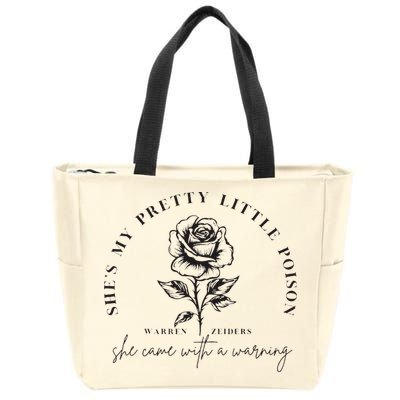Warren Zeiders She came with a warning Zip Tote Bag