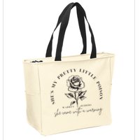 Warren Zeiders She came with a warning Zip Tote Bag