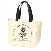 Warren Zeiders She came with a warning Zip Tote Bag