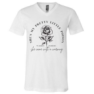 Warren Zeiders She came with a warning V-Neck T-Shirt