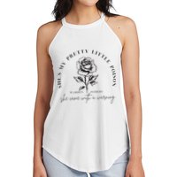 Warren Zeiders She came with a warning Women's Perfect Tri Rocker Tank