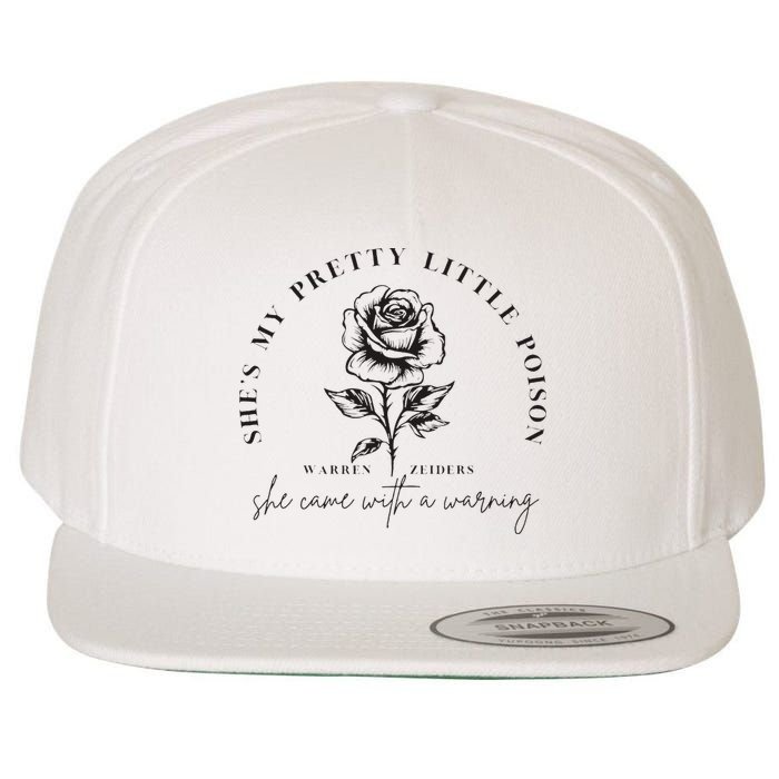 Warren Zeiders She came with a warning Wool Snapback Cap