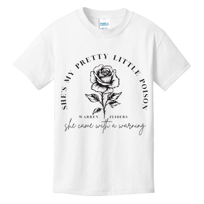 Warren Zeiders She came with a warning Kids T-Shirt