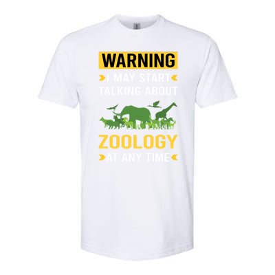 Warning Zoology Zoologist Softstyle® CVC T-Shirt