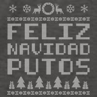 X-Mas Feliz Navidad Putos Ugly Christmas Vector Backpack