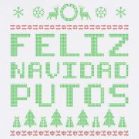X-Mas Feliz Navidad Putos Ugly Christmas Garment-Dyed Sweatshirt