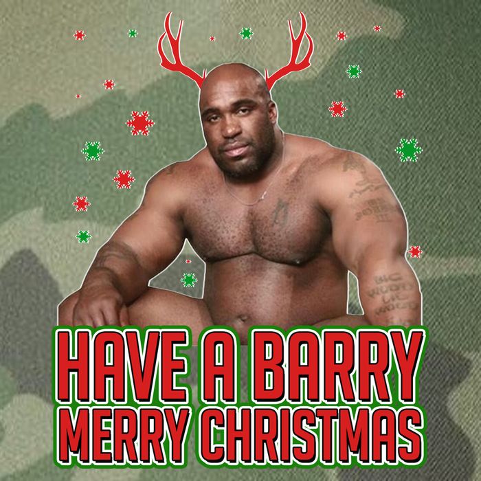 X-Mas Have A Barry Merry Christmas Legacy Tie Dye Trucker Hat