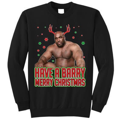 X-Mas Have A Barry Merry Christmas Sweatshirt