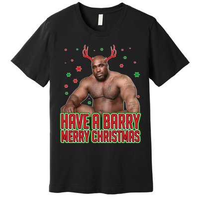 X-Mas Have A Barry Merry Christmas Premium T-Shirt