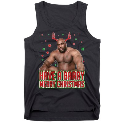 X-Mas Have A Barry Merry Christmas Tank Top