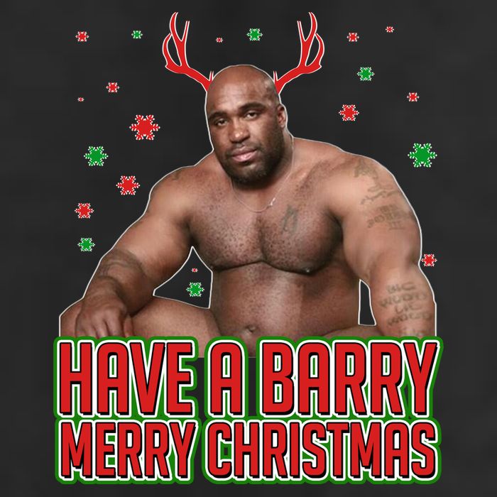 X-Mas Have A Barry Merry Christmas Golf Towel