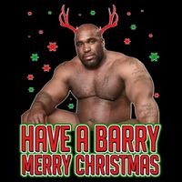 X-Mas Have A Barry Merry Christmas Visor