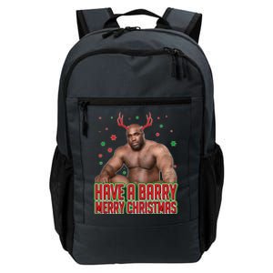 X-Mas Have A Barry Merry Christmas Daily Commute Backpack