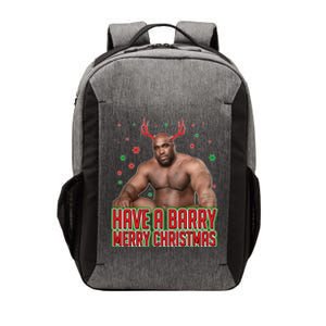 X-Mas Have A Barry Merry Christmas Vector Backpack