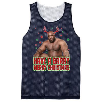 X-Mas Have A Barry Merry Christmas Mesh Reversible Basketball Jersey Tank