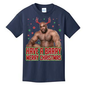 X-Mas Have A Barry Merry Christmas Kids T-Shirt