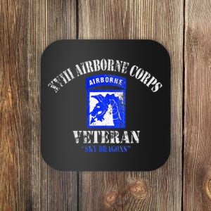 Xviii 18th Airborne Corps Veteran Army Military Veterans Day Coaster