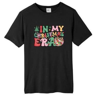 Xmas 2024 Groovy In My Christmas Era Family Matching Gift Tall Fusion ChromaSoft Performance T-Shirt