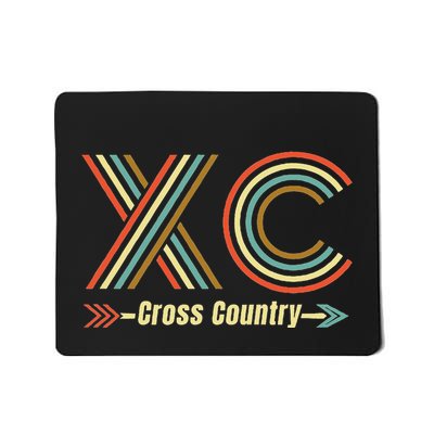 Xc A Cross Country Running Design Mousepad