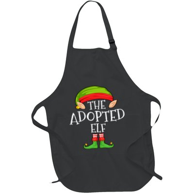 Xmas Adopted Elf Matching Christmas Family Elf Apron