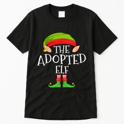 Xmas Adopted Elf Matching Christmas Family Elf Tall T-Shirt