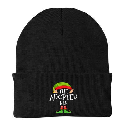 Xmas Adopted Elf Matching Christmas Family Elf Beanie