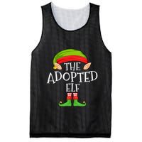 Xmas Adopted Elf Matching Christmas Family Elf Mesh Reversible Basketball Jersey Tank