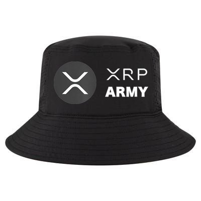 XRP Army | Ripple Crypto HODL Chainlink Ethereum Bitcoin Cool Comfort Performance Bucket Hat