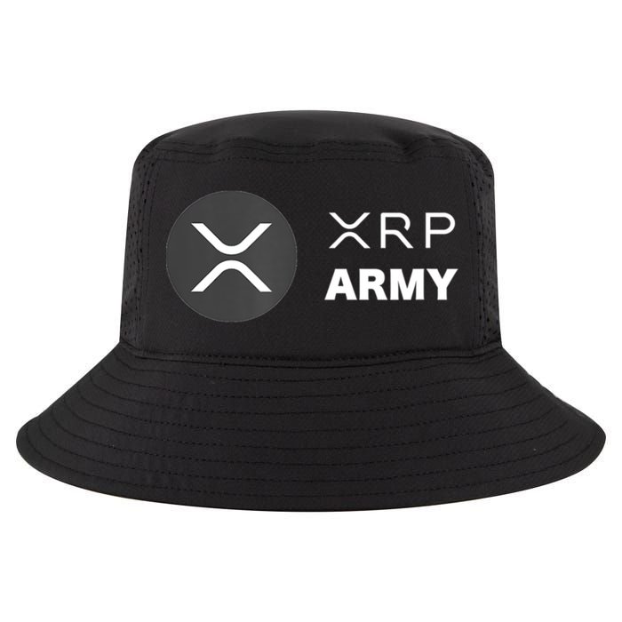 XRP Army | Ripple Crypto HODL Chainlink Ethereum Bitcoin Cool Comfort Performance Bucket Hat