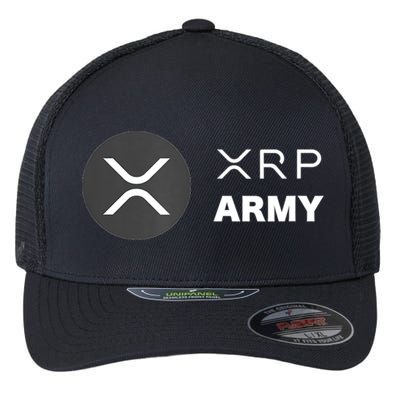 XRP Army | Ripple Crypto HODL Chainlink Ethereum Bitcoin Flexfit Unipanel Trucker Cap