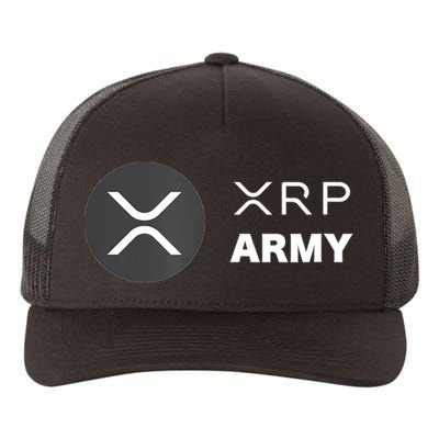 XRP Army | Ripple Crypto HODL Chainlink Ethereum Bitcoin Yupoong Adult 5-Panel Trucker Hat