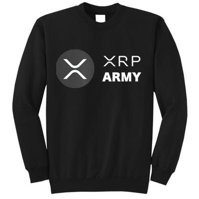 XRP Army | Ripple Crypto HODL Chainlink Ethereum Bitcoin Sweatshirt