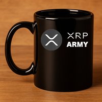 XRP Army | Ripple Crypto HODL Chainlink Ethereum Bitcoin 11oz C Handle Ceramic Mug