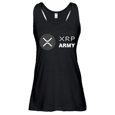 XRP Army | Ripple Crypto HODL Chainlink Ethereum Bitcoin Ladies Essential Flowy Tank