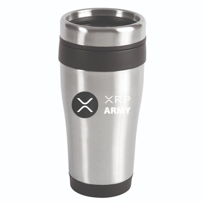 XRP Army | Ripple Crypto HODL Chainlink Ethereum Bitcoin 16oz Travel Tumbler