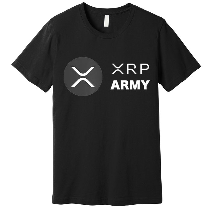 XRP Army | Ripple Crypto HODL Chainlink Ethereum Bitcoin Premium T-Shirt