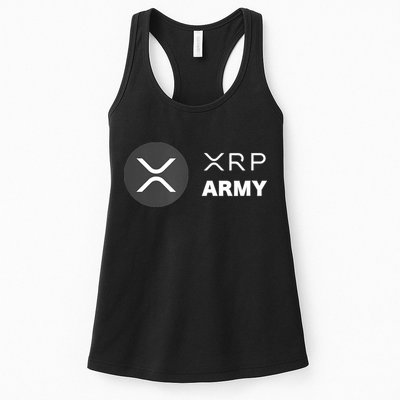 XRP Army | Ripple Crypto HODL Chainlink Ethereum Bitcoin Womens Tank Top
