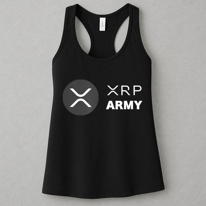 XRP Army | Ripple Crypto HODL Chainlink Ethereum Bitcoin Womens Tank Top