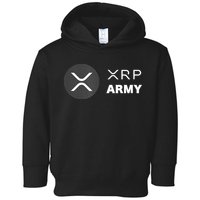 XRP Army | Ripple Crypto HODL Chainlink Ethereum Bitcoin Toddler Hoodie