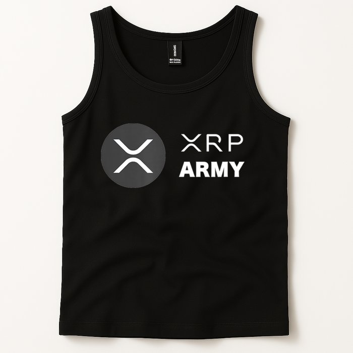 XRP Army | Ripple Crypto HODL Chainlink Ethereum Bitcoin Tank Top