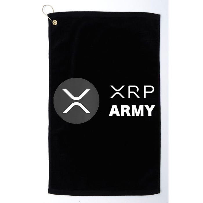 XRP Army | Ripple Crypto HODL Chainlink Ethereum Bitcoin Golf Towel