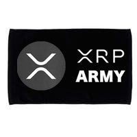 XRP Army | Ripple Crypto HODL Chainlink Ethereum Bitcoin Microfiber Hand Towel