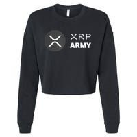 XRP Army | Ripple Crypto HODL Chainlink Ethereum Bitcoin Cropped Pullover Crew