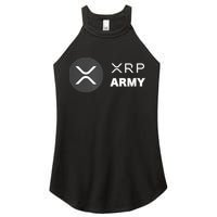 XRP Army | Ripple Crypto HODL Chainlink Ethereum Bitcoin Women's Perfect Tri Rocker Tank