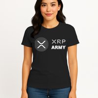 XRP Army | Ripple Crypto HODL Chainlink Ethereum Bitcoin Womens T-Shirt